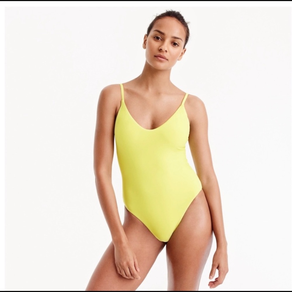 NWT J. Crew Ruched One Piece Swimsuit
